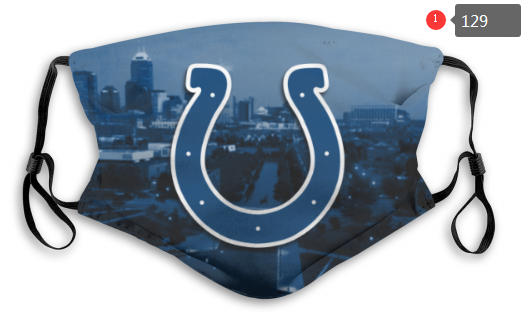 NFL Indianapolis Colts #6 Dust mask with filter